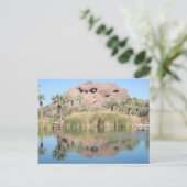 Phoenix Arizona Landmark Photo Hole in Rock Briefkaart (Staand voorkant)
