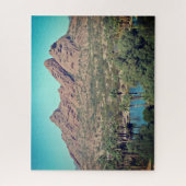 Phoenix Arizona Landmark Red Butte Foto Landschap Legpuzzel (Verticaal)