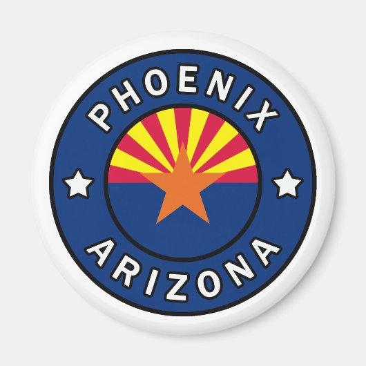 Phoenix Arizona Magneet (Voorkant)