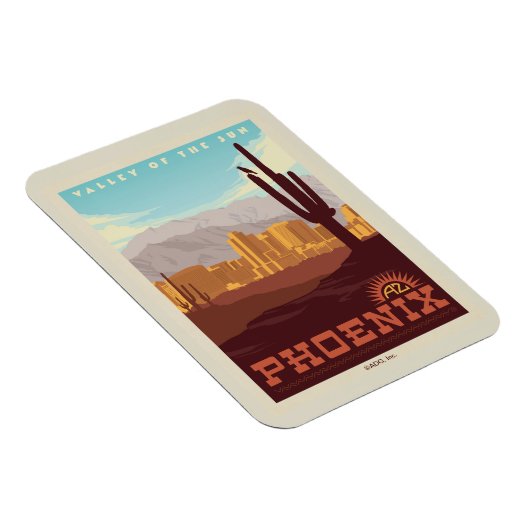 Phoenix, Arizona Magneet (Rechterzijde)