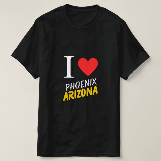 Phoenix Arizona Mannen T-shirt (Design voorkant)