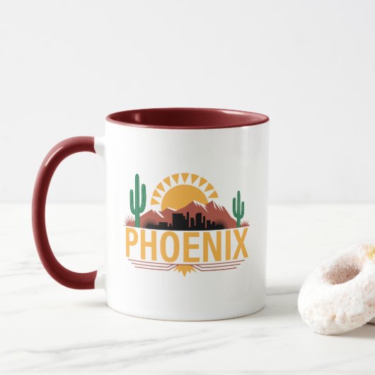 Phoenix Arizona Mok (Met donut)