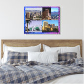 Phoenix Arizona Montage Canvas Afdruk (Insitu (Slaapkamer))