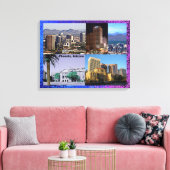 Phoenix Arizona Montage Canvas Afdruk (Insitu (Woonkamer))