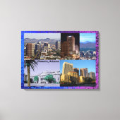Phoenix Arizona Montage Canvas Afdruk (Voorkant)