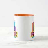 Phoenix, Arizona | Neon Skyline Mok (Midden)