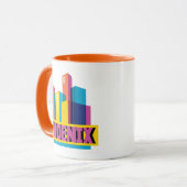 Phoenix, Arizona | Neon Skyline Mok (Voorkant links)