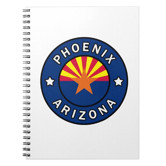 Phoenix Arizona Notitieboek (Voorkant)
