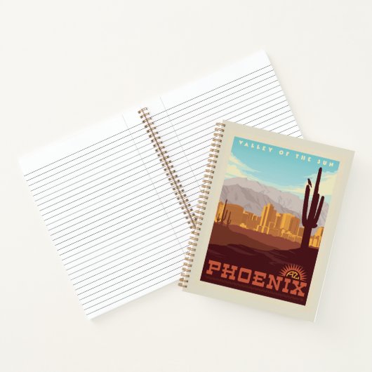 Phoenix, Arizona Notitieboek (Binnen)