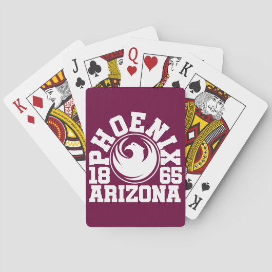 Phoenix, Arizona Pokerkaarten (Achterkant)