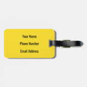 Phoenix Arizona Postcard Luggage Tag Bagagelabel (Achterkant horizontaal)