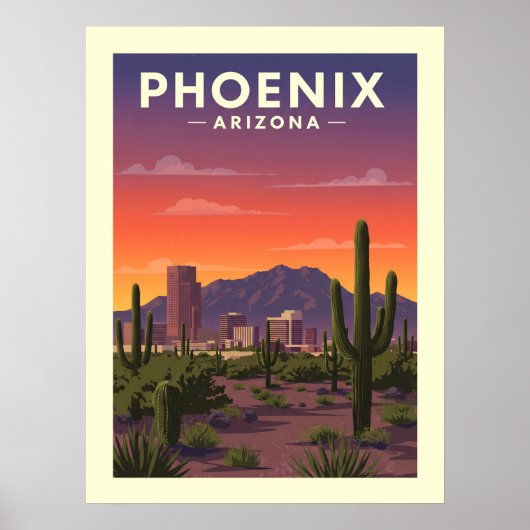 Phoenix Arizona Poster (Voorkant)
