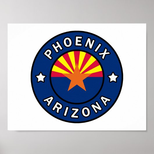 Phoenix Arizona Poster (Voorkant)
