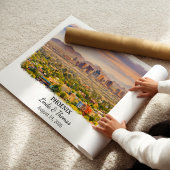 Phoenix Arizona Poster, Aquarel, Op Maat Poster
