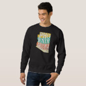 Phoenix Arizona Psychedelic Bohemian Graphic Trui (Voorkant volledig)