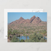 Phoenix Arizona Red Rock Foto Landschap Briefkaart (Voorkant / Achterkant)