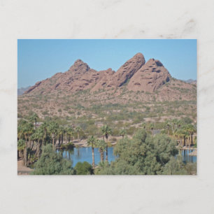 Phoenix Arizona Red Rock Foto Landschap Briefkaart