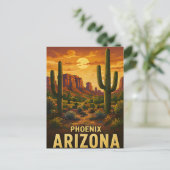 Phoenix Arizona Reis Cadeau Briefkaart (Staand voorkant)