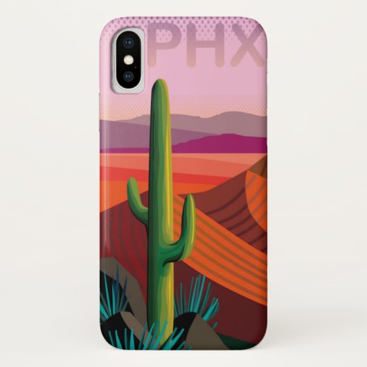Phoenix Arizona | Reisposter Case-Mate iPhone Case (Achterkant)