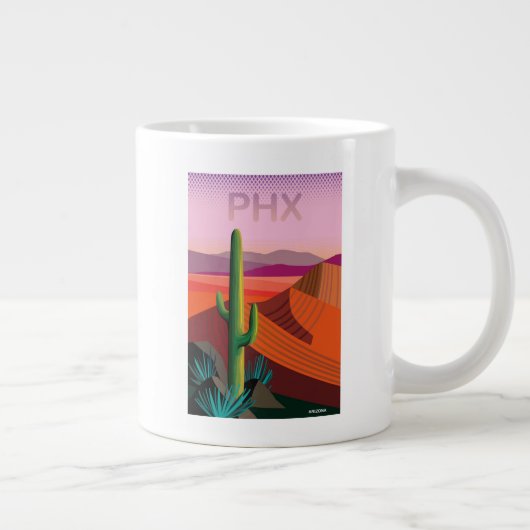 Phoenix Arizona | Reisposter Grote Koffiekop (Rechts)