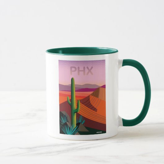 Phoenix Arizona | Reisposter Mok (Rechts)