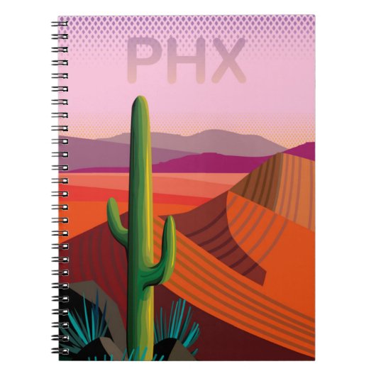 Phoenix Arizona | Reisposter Notitieboek (Voorkant)
