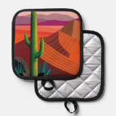Phoenix Arizona | Reisposter Pannenlap (Voorkant / Achterkant)