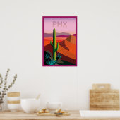 Phoenix Arizona | Reisposter Poster (Keuken)
