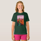 Phoenix Arizona | Reisposter T-shirt (Voorkant volledig)