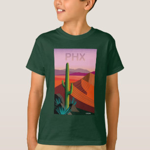 Phoenix Arizona   Reisposter T-shirt