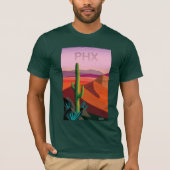 Phoenix Arizona | Reisposter T-shirt (Voorkant)