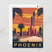 Phoenix, Arizona, reizen Briefkaart (Voorkant / Achterkant)