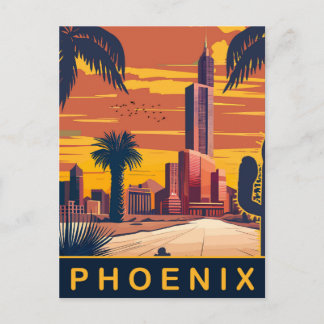 Phoenix, Arizona, Reizen Briefkaart