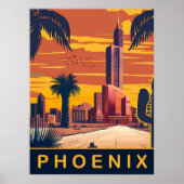 Phoenix, Arizona, reizen Poster (Voorkant)