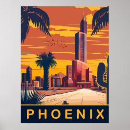 Phoenix, Arizona, reizen Poster