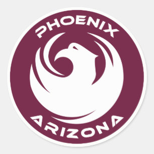 Phoenix, Arizona Ronde Sticker