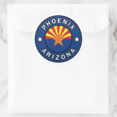 Phoenix Arizona Ronde Sticker (Tas)