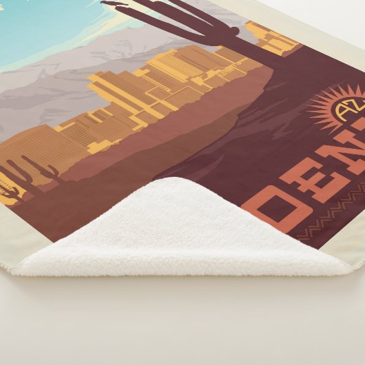 Phoenix, Arizona Sherpa Deken (3/4)