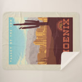 Phoenix, Arizona Sherpa Deken (Voorkant (horizontaal))