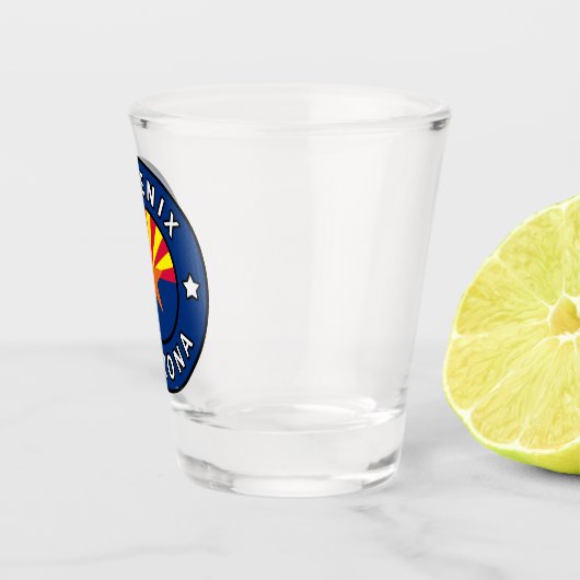 Phoenix Arizona Shot Glas (Rechts)
