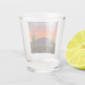 Phoenix Arizona Shot Glas (Achterkant)