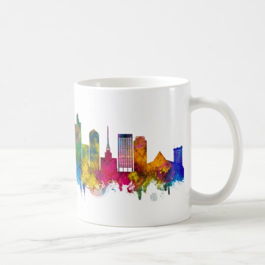 Phoenix Arizona Silhouet Koffiemok (Rechts)