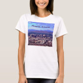 Phoenix, Arizona Skycape in overdag T-shirt (Voorkant)