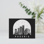 Phoenix Arizona Skyline Briefkaart (Staand voorkant)