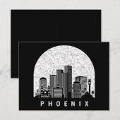 Phoenix Arizona Skyline Briefkaart (Voorkant / Achterkant)