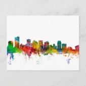 Phoenix Arizona Skyline Briefkaart (Voorkant)
