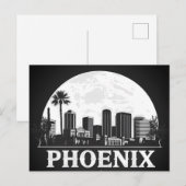 Phoenix Arizona Skyline Briefkaart (Voorkant / Achterkant)