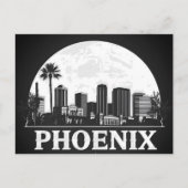 Phoenix Arizona Skyline Briefkaart (Voorkant)