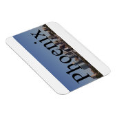 Phoenix Arizona Skyline Magnet met Phoenix in de Magneet (Rechterzijde)