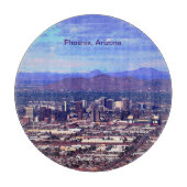 Phoenix Arizona Skyline overdag Snijplank (Voorkant)